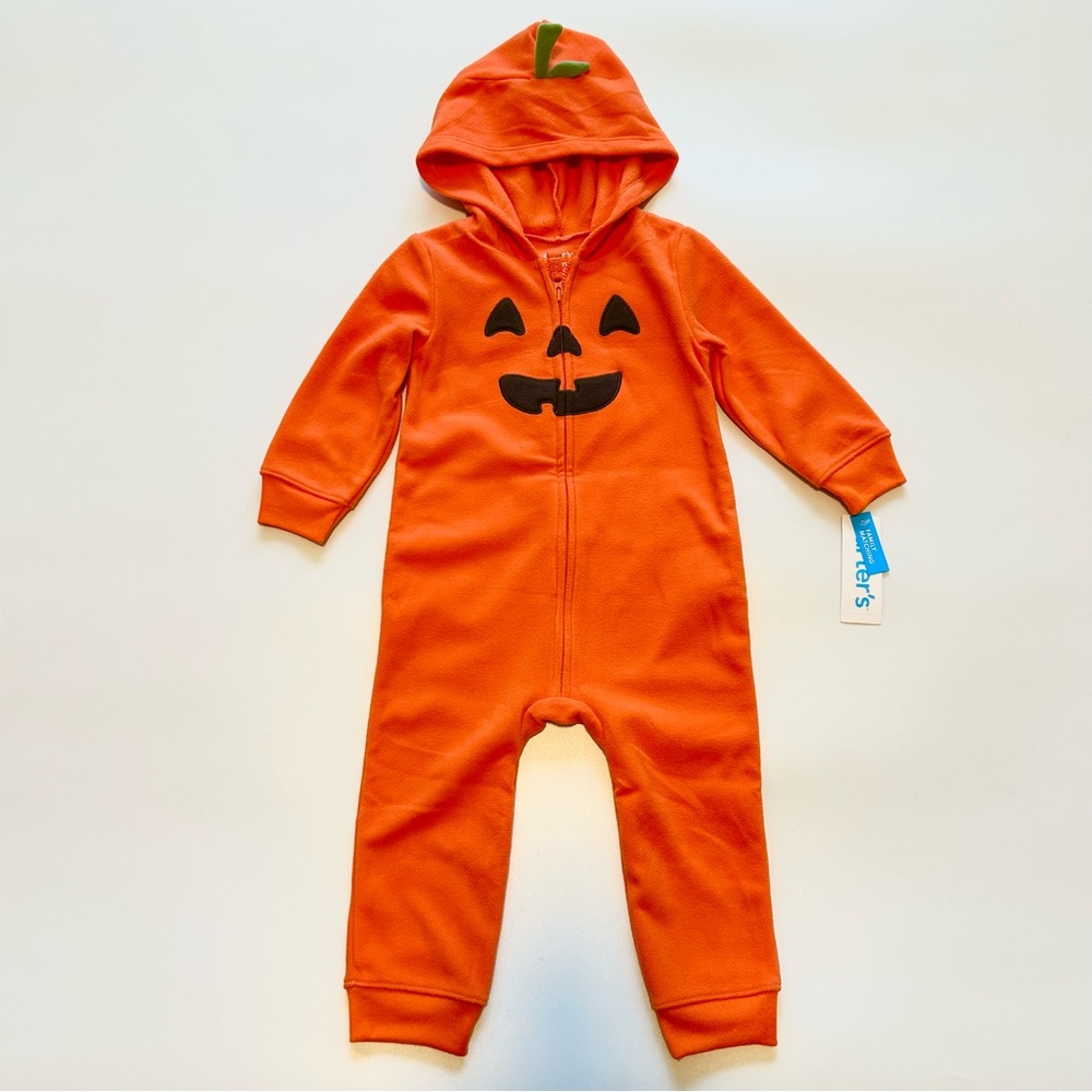 Carter’s Fleece Pumpkin Zippy